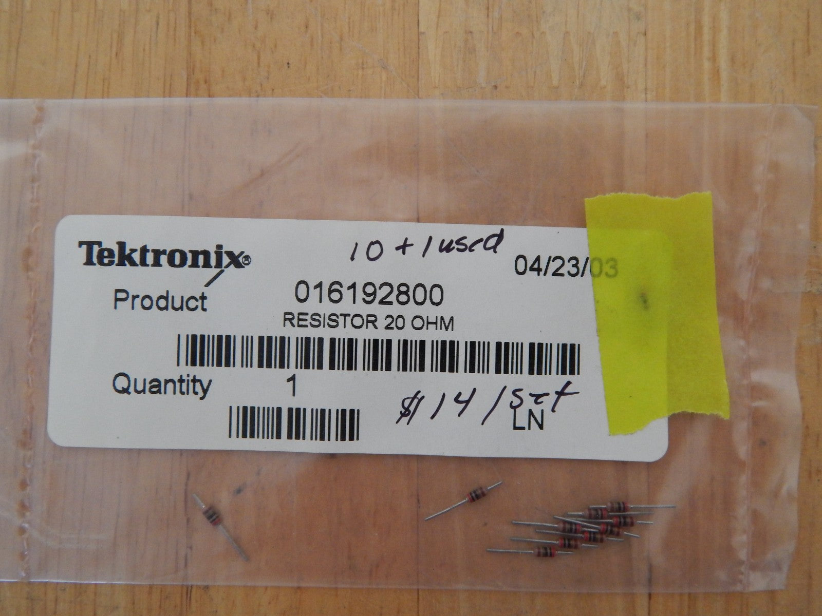 Tektronix Oscilloscope Assorted Accessories, Group 3, sold as a lot Tektronix Oscilloscope Assorted Accessories, Group 3, sold as a lot